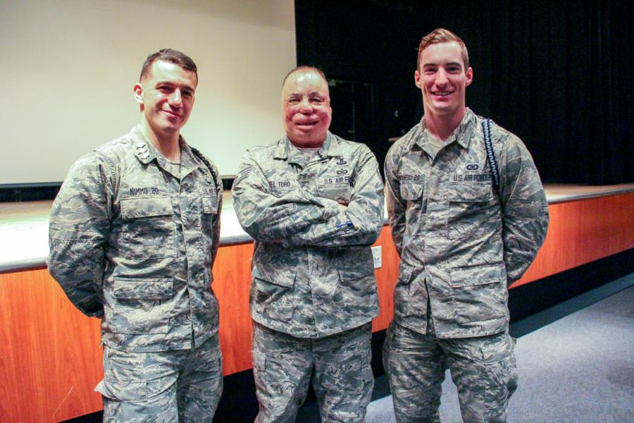 TSgt Del Toro Visited The Prep School