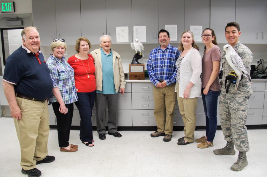 Falconry Sculpture Presentation