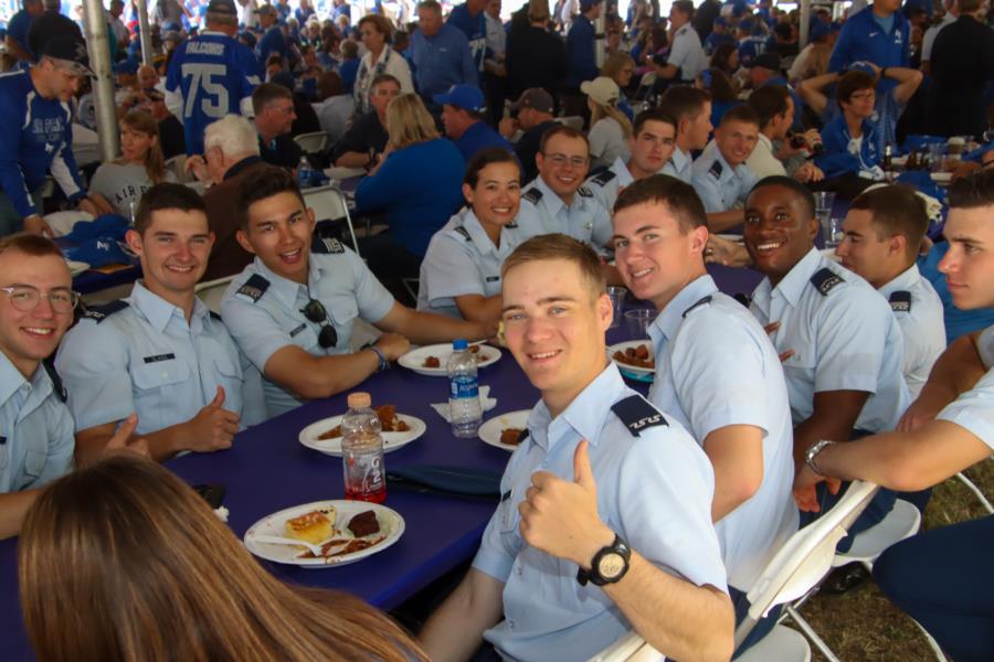 Air Force Academy enforcing new clear bag policy for Falcon football games