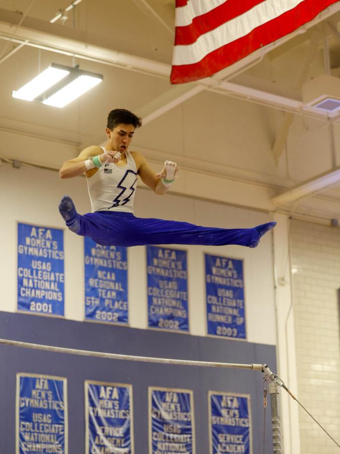 Men's Gymnastics Quad Meet USAFA Webguy