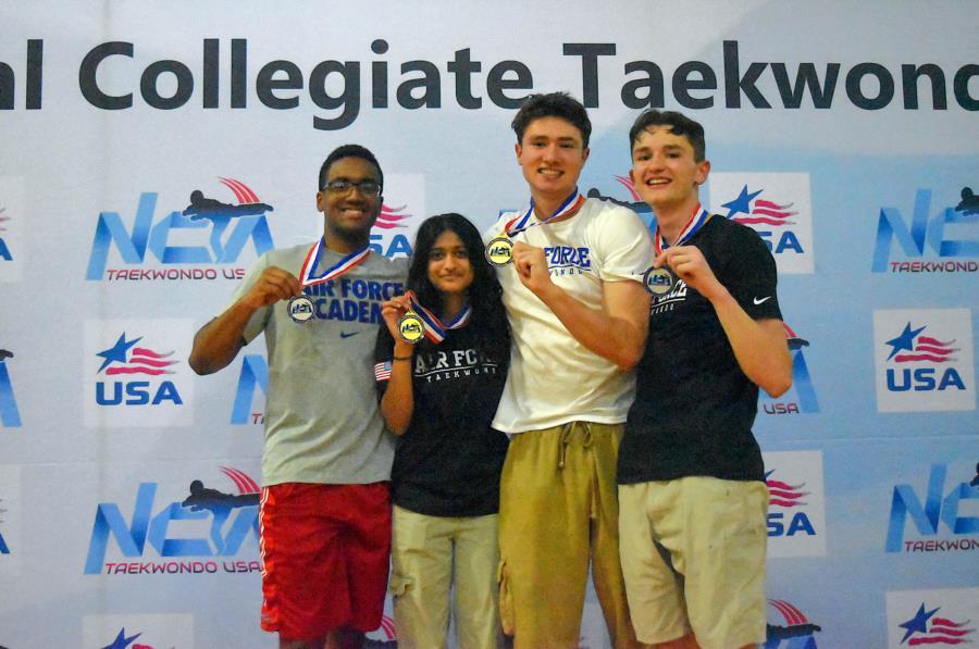 USAFA cadets compete in NC Taekwondo