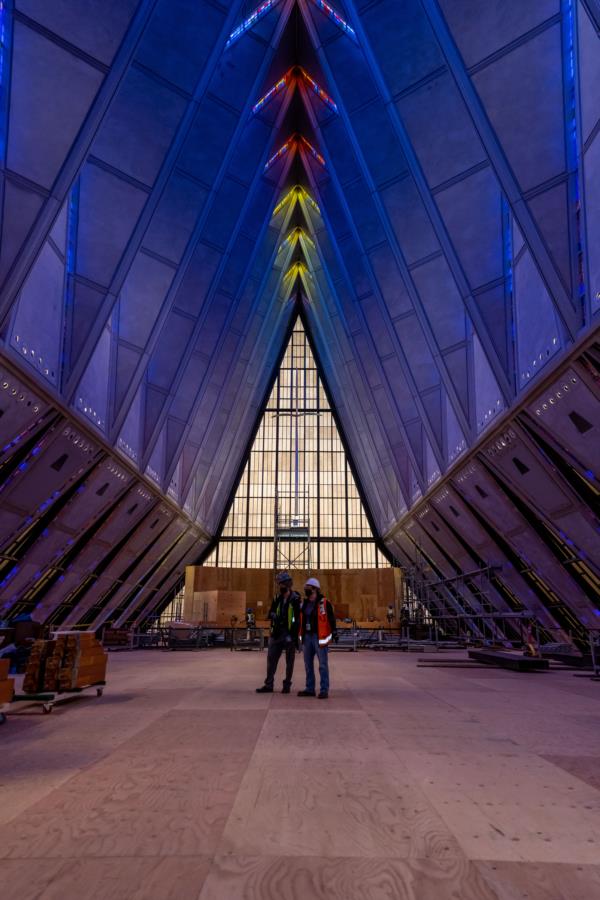 Cadet Chapel Renovation Update Usafa Webguy