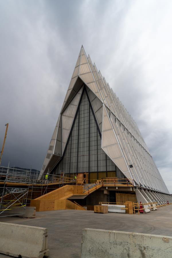 united states air force academy cadet chapel photos