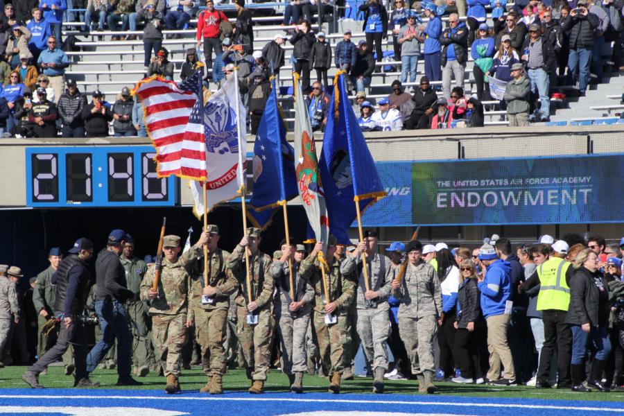 Army and Air Force Square Off in Flag Football Game as Changes