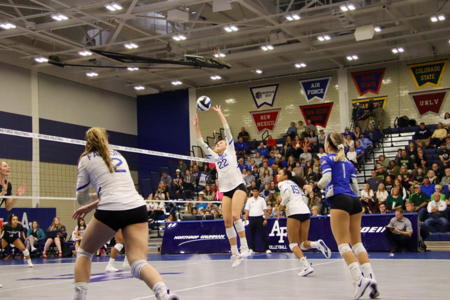 USAFA Women’s Volleyball vs Colorado State University | USAFA Webguy